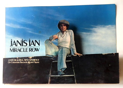 Janis Ian - Miricle Row LP 3D Promo Display