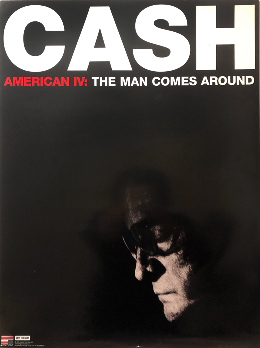 Johnny Cash - American IV: The Man Comes Around 24x34 Promo Poster