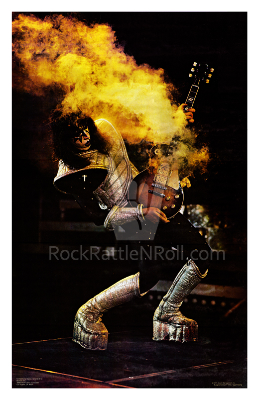 KISS - 1977 Ace Frehley 11x17 Poster