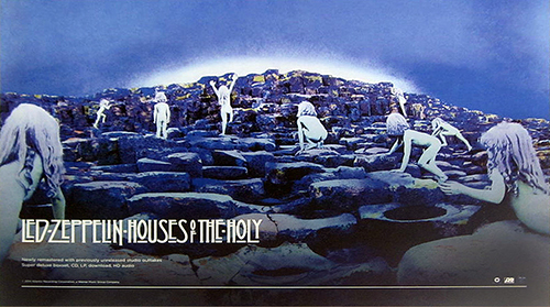 Led Zeppelin - Houses of The Holy Promo Poster