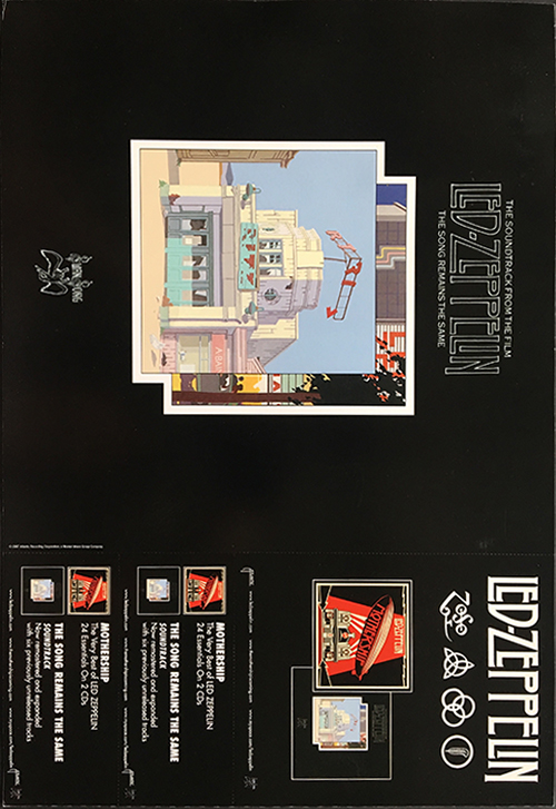 Led Zeppelin - Mothership Promo Poster