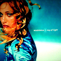 Madonna Ray Of Light promo transparent vinyl display for lightbox