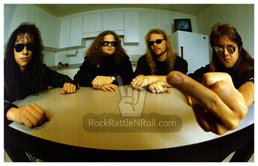 Metallica - Group Magazine Poster