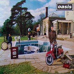 Oasis LP Double Sided Promo Poster