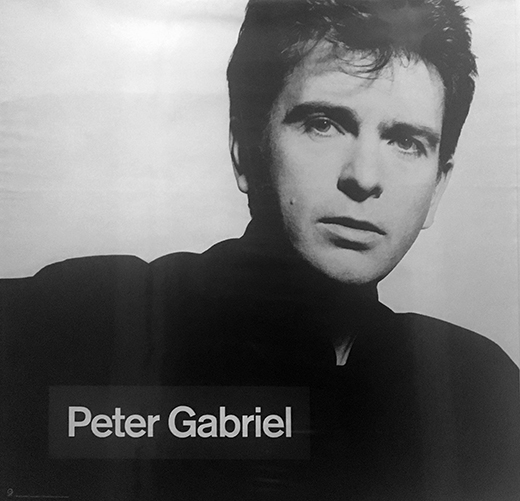 Peter Gabriel - Promo Poster