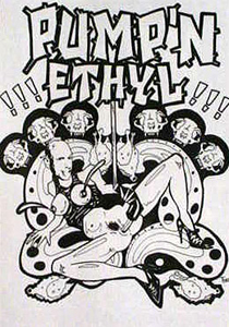 Pumpn' Ethyl gig promo Poster