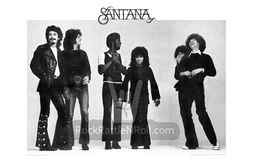 Santana - 11x17 Abraxas Poster
