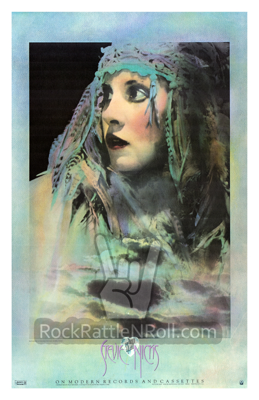 Stevie Nicks - 1982 Wild At Heart Promo Poster