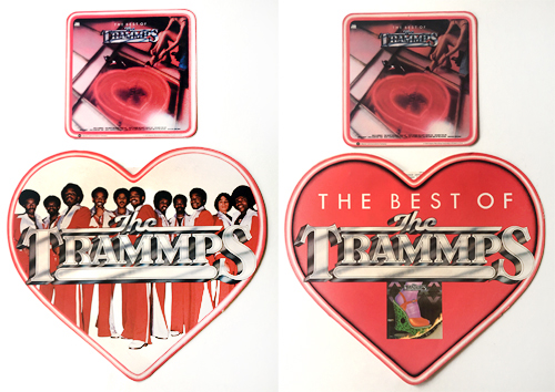 Trammps - The Best Of LP Logo Double-Sided Promo Display