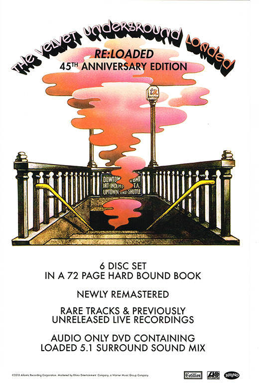 Velvet Underground - Loaded 45th Anniversary Edition Promo Poster