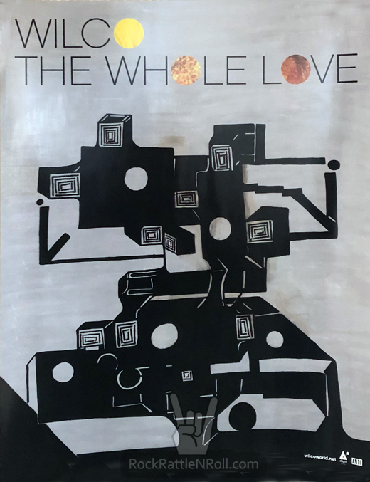 Wilco - 2011 The Whole Love Promo Poster