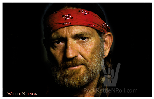 Willie Nelson - 1982 Repro Promo Poster
