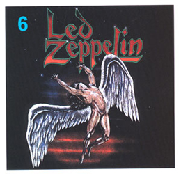 Led Zeppelin - Swan Song Sticker