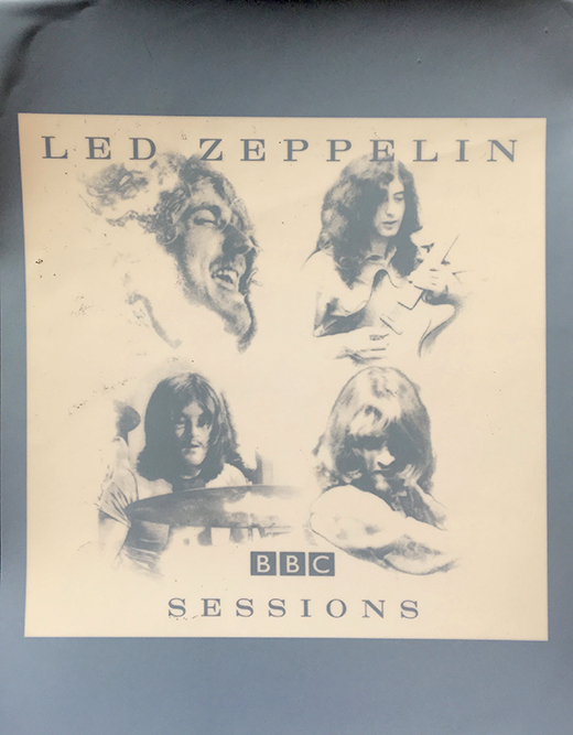 Led Zeppelin BBC Sessions Window Sticker