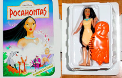 Pocahontas - Mcdonald's Plastic Doll